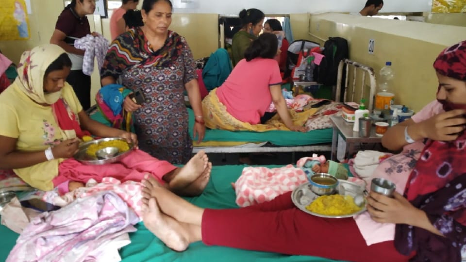 Condition of Gynecology ward of GMSH 16 Chandigarh is worse