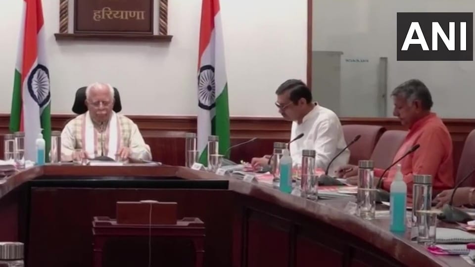 Haryana CM Manohar Lal attends state-level Disha Committee meeting in Chandigarh