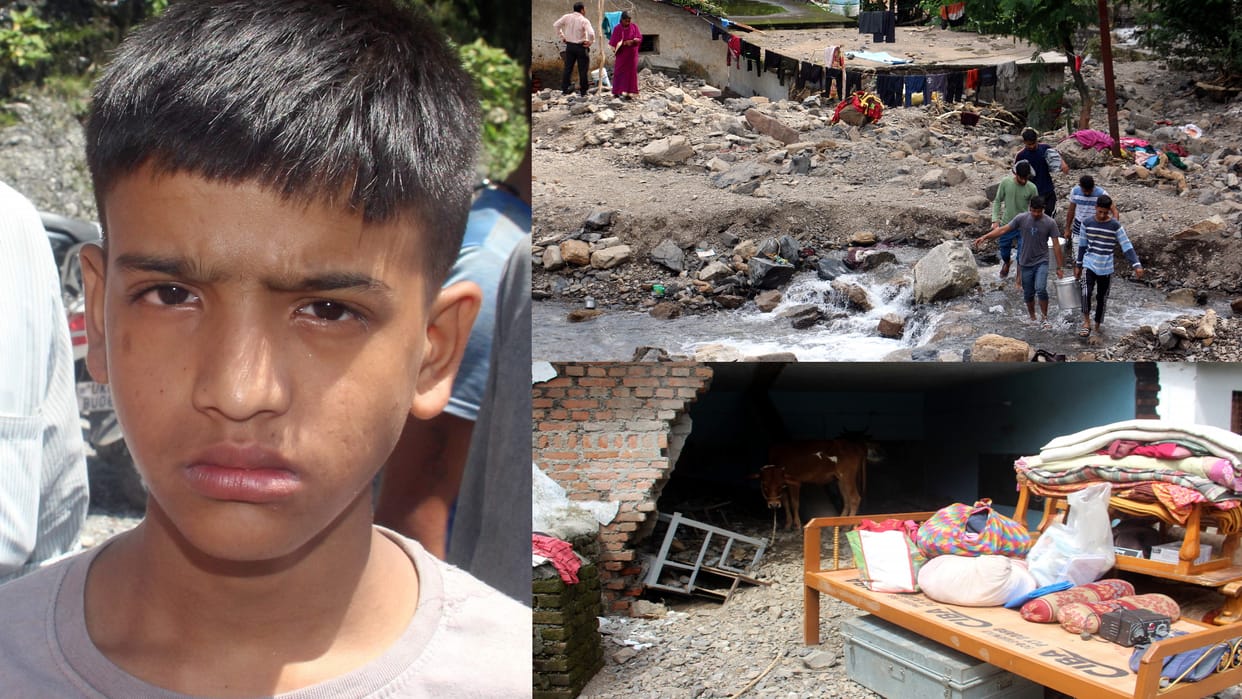 Cloudburst in Uttarakhand Dehradun maldevta Tehri Couple dies children helpless