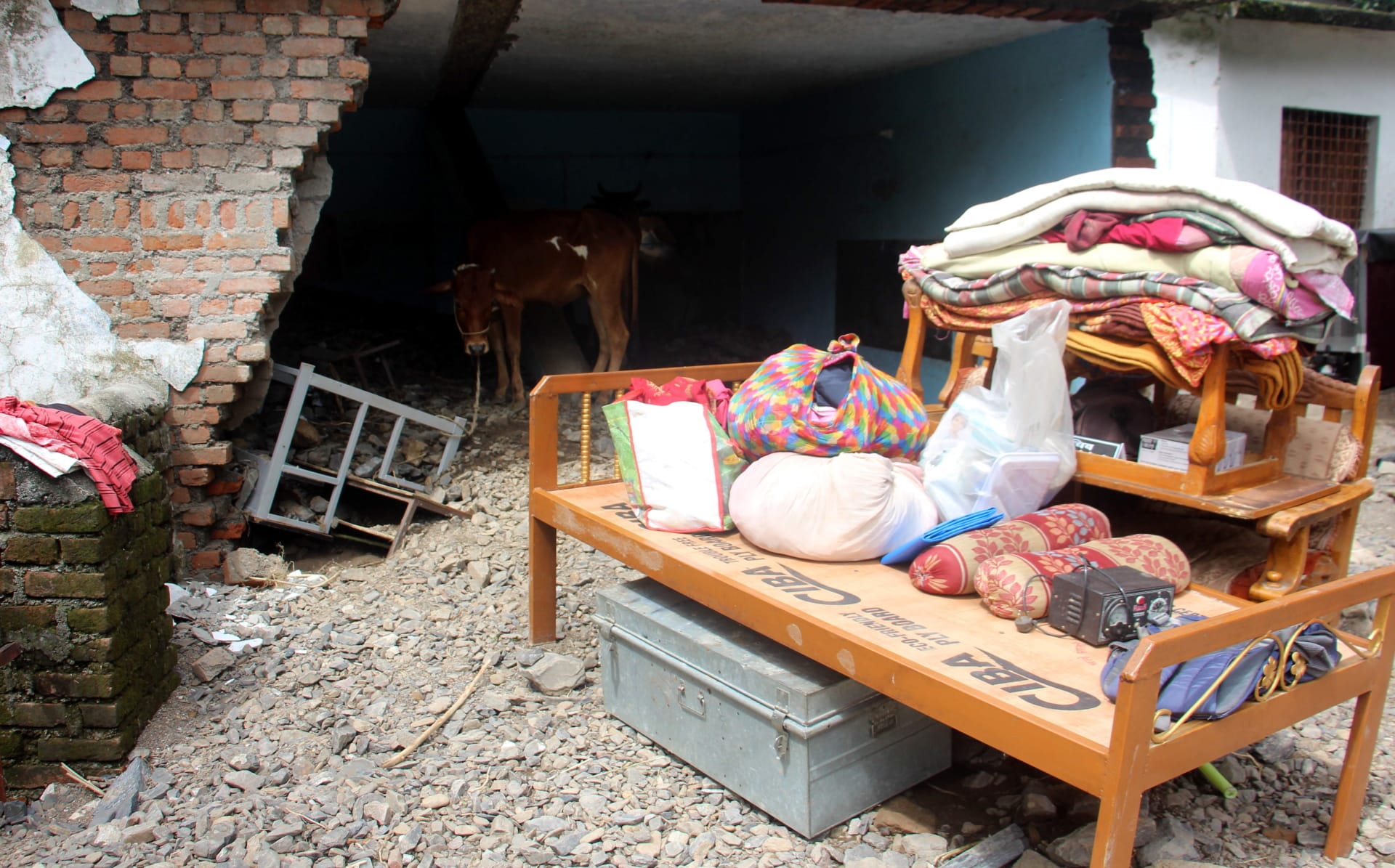 Cloudburst in Uttarakhand Dehradun maldevta Tehri Couple dies children helpless