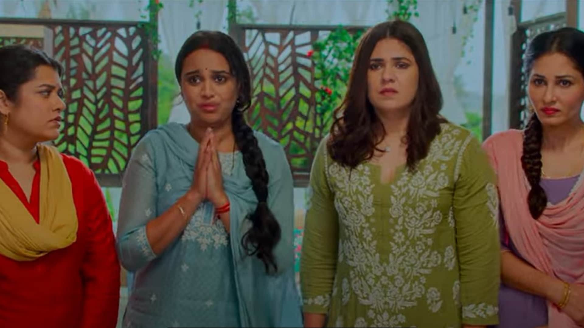 Jahaan Chaar Yaar trailer out Swara Bhasker Shikha Talsania film an absolute joyride about female bonding