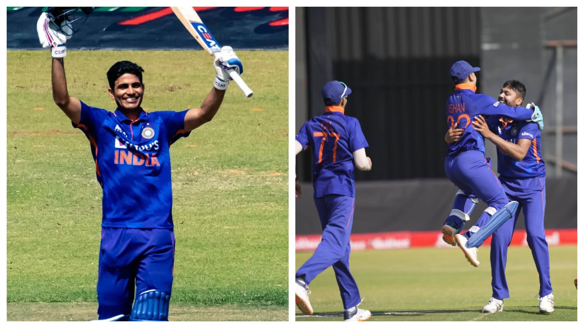 IND vs ZIM India beats Zimbabwe by 13 runs in 3rd ODI won ODI series by 3-0 Shubman Gill hits century