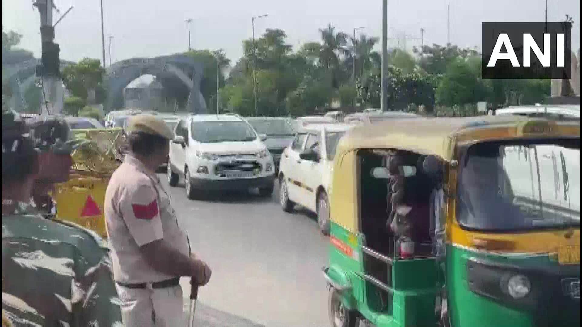 Kisan Mahapanchayat at Jantar Mantar stops Delhi speed traffic advisory