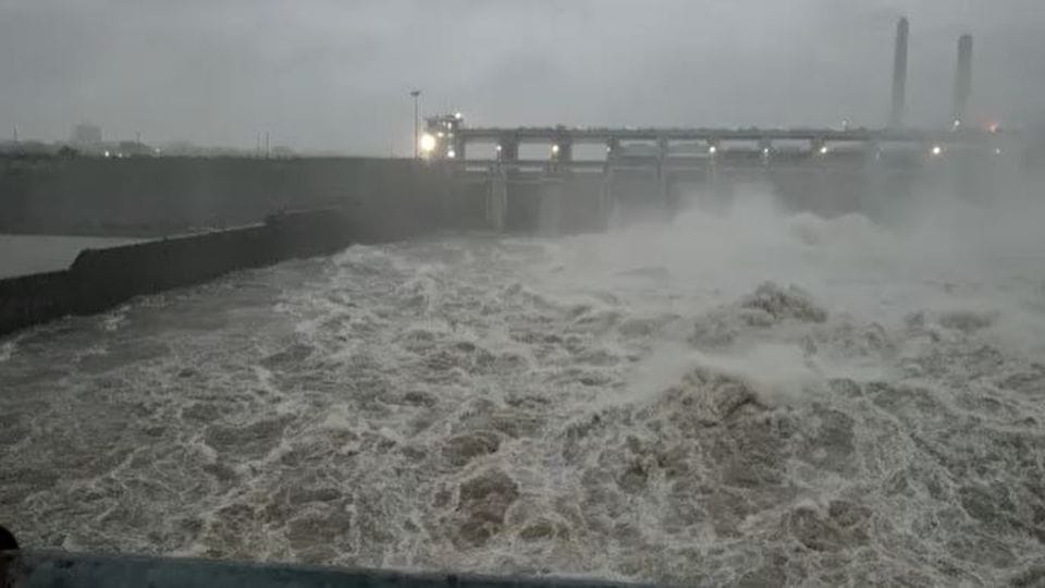 Flood Alert amid rising water level of the Chambal river in Agra District