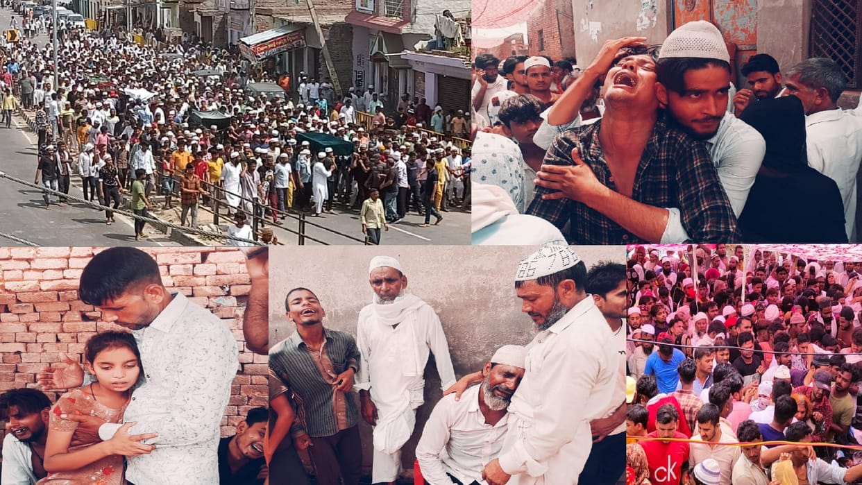 Five members of a family was died in Baghpat and shocked in village see photos