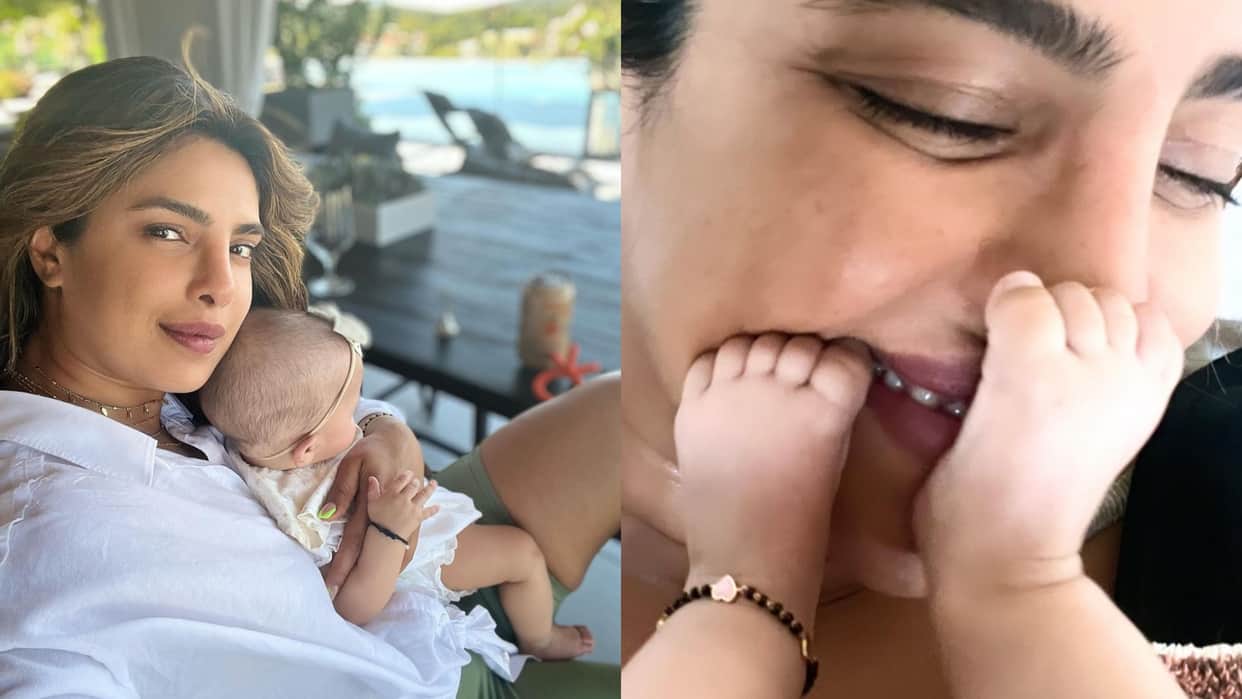 priyanka chopra shares glimpse of her daughter malti marie face