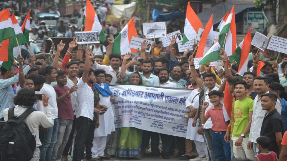 Ambedkar followers demand to name Jama Masjid metro station as Ambedkar Chowk in Agra