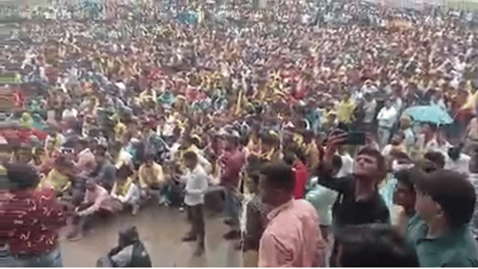 Ratlam: Protest in the city against the Industrial Corridor, warning of big agitation