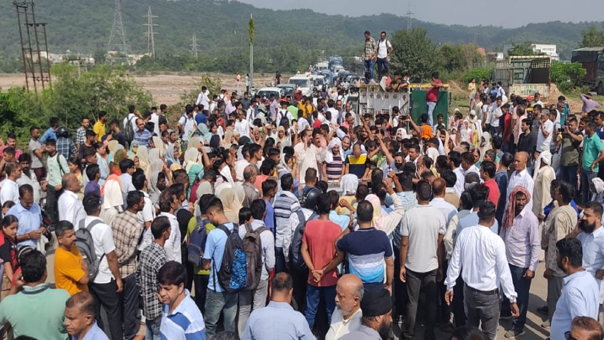 Protesters block national highway in J&K's Samba after missing student found dead in Punjab