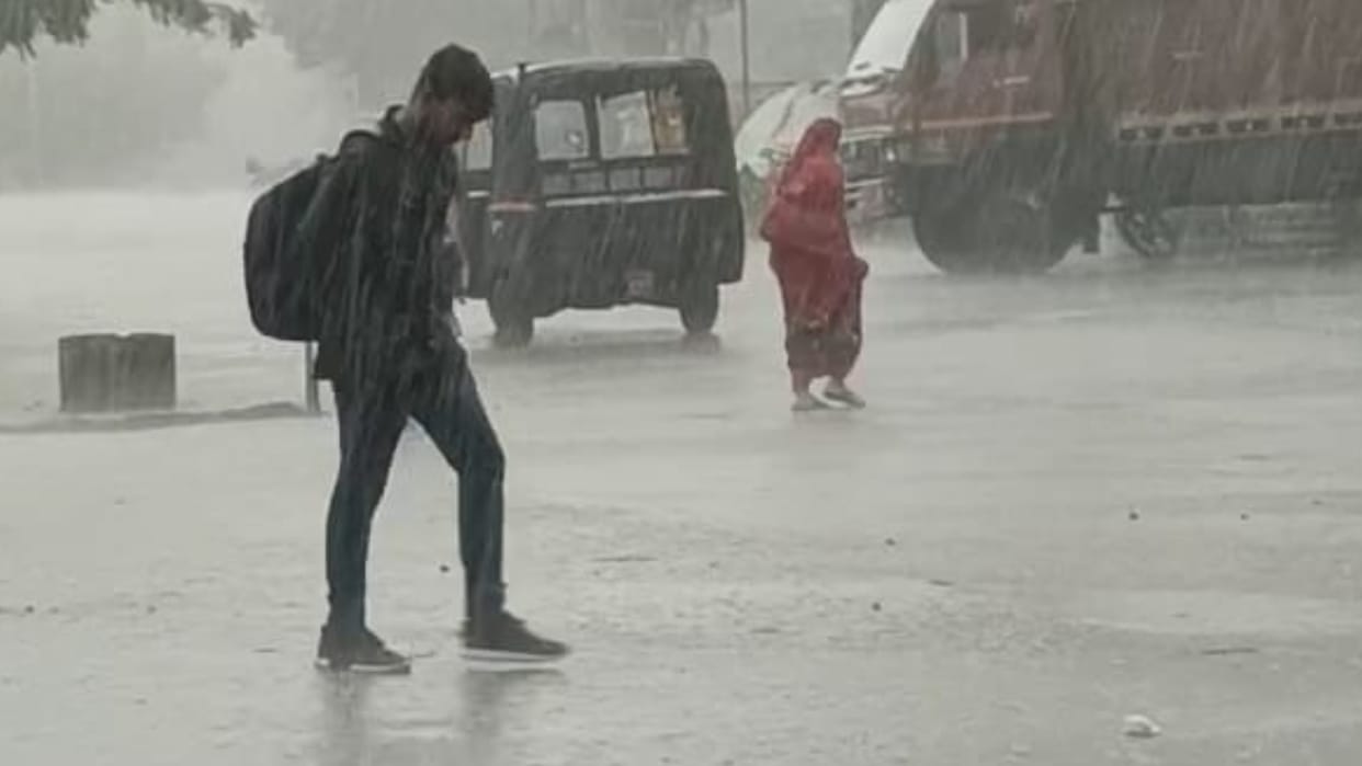 Meteorological Department issued an rain alert for two days after the flood situation in Shajapur