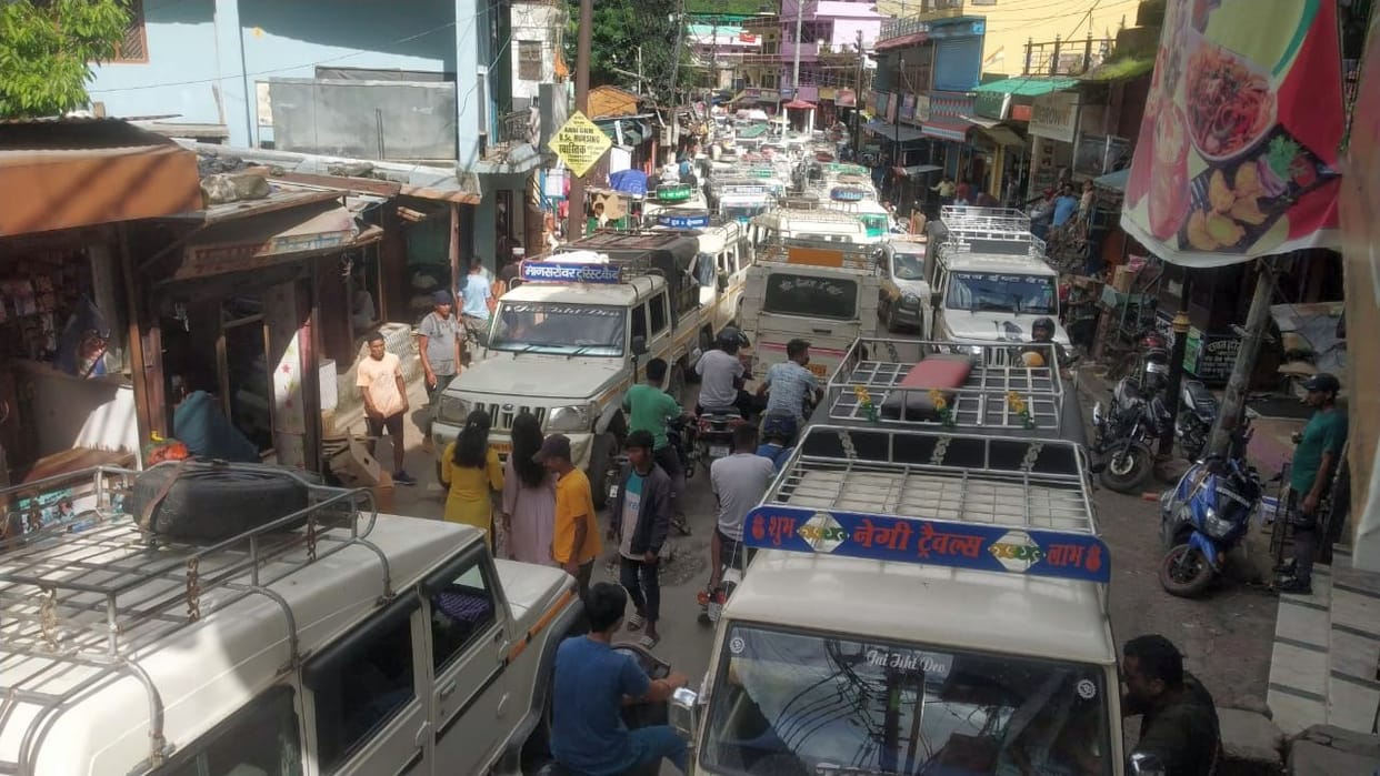 Traffic Jam in Dharchula
