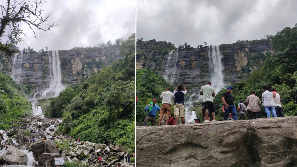 Bahubali Waterfall in nepal news