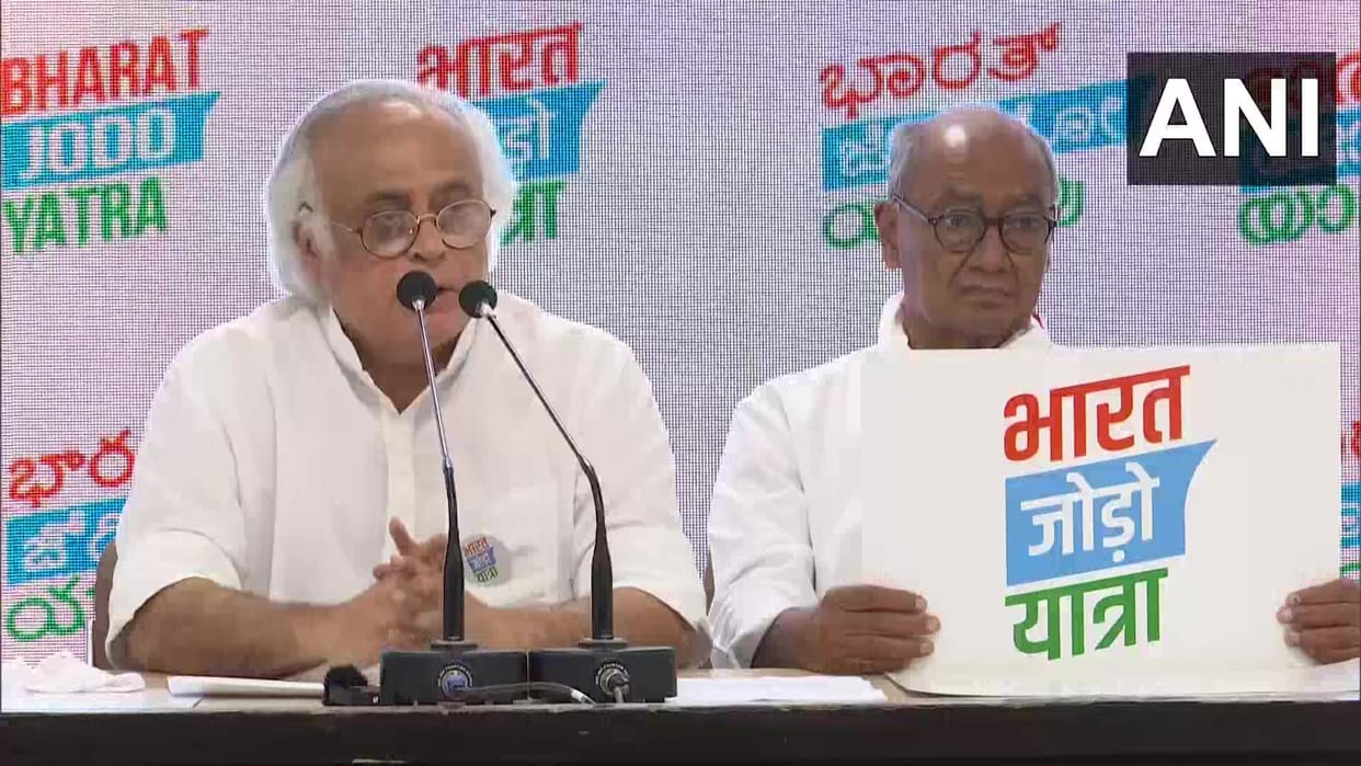Congress releases logo and tagline of Bharat Jodo Yatra