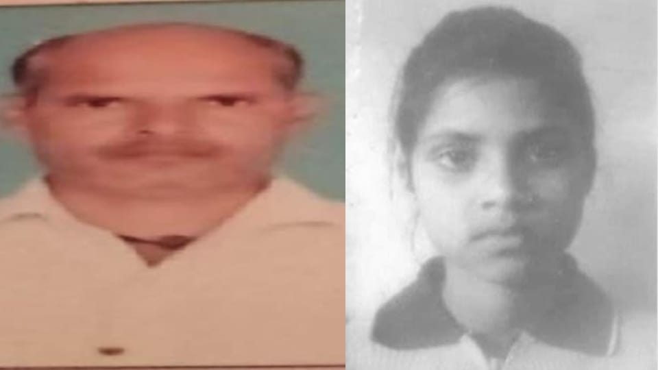 dead body hanged on the tree after killing daughter etah UP News