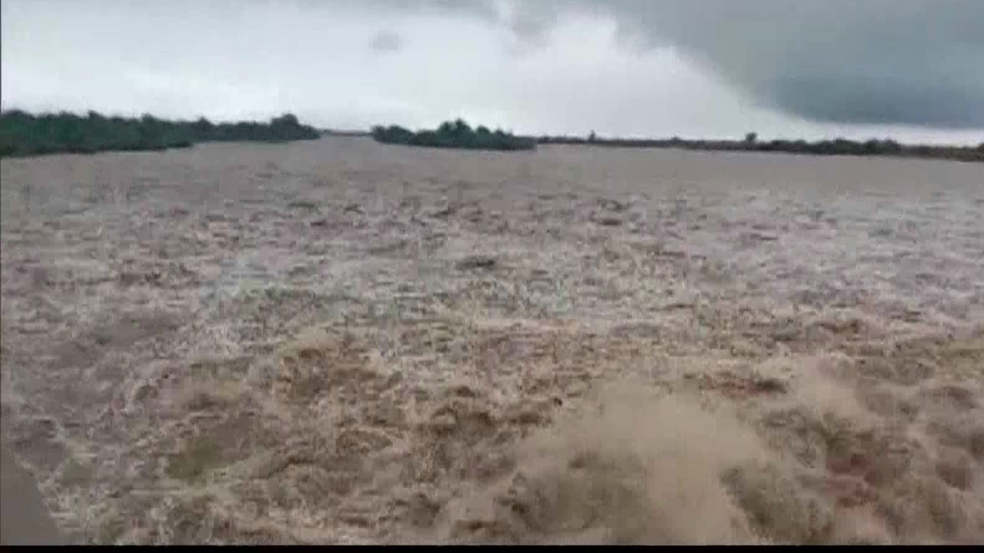 heavy rain in Kota division flood situation water logged in village