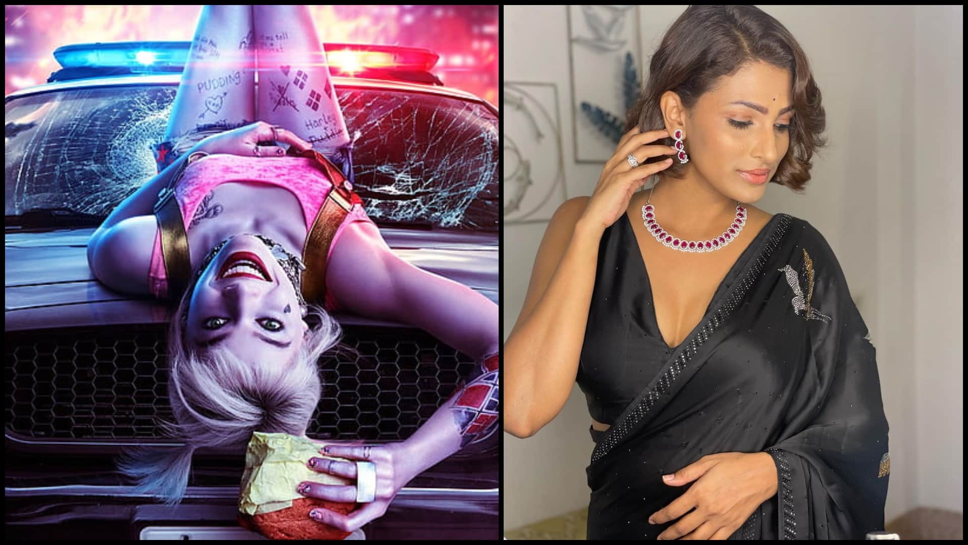 Hollywood actor Harley quinn follows Indian actor nayannah mukey on Instagram most desirable women she awards