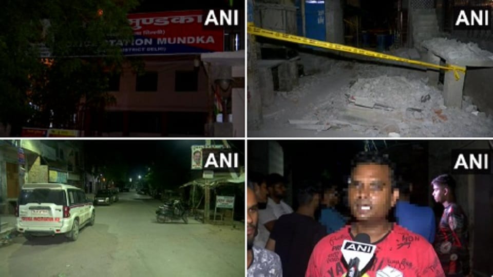 Unidentified persons open fire in JJ Colony area mundka two killed one injured