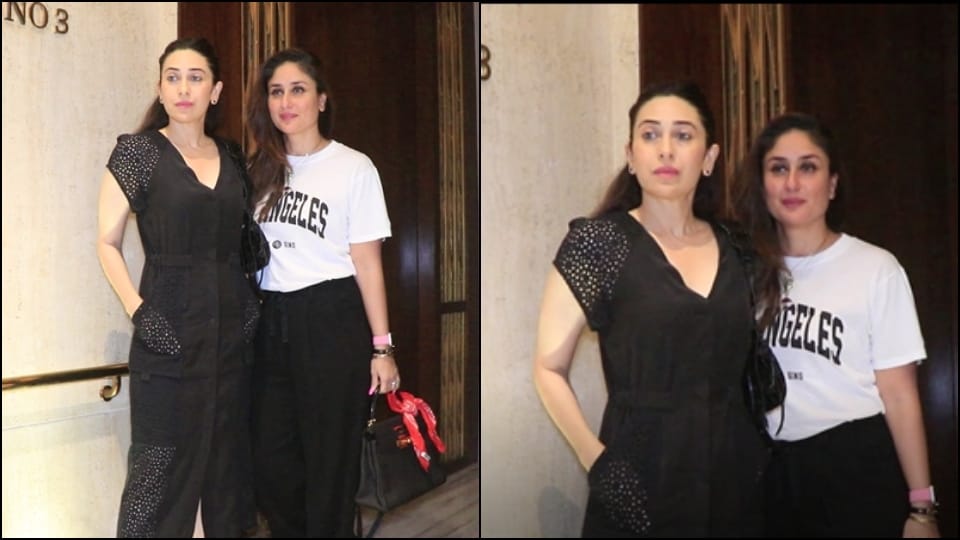 Kareena Kapoor was seen for the first time after Laal Singh Chaddha flop with sister karisma kapoor