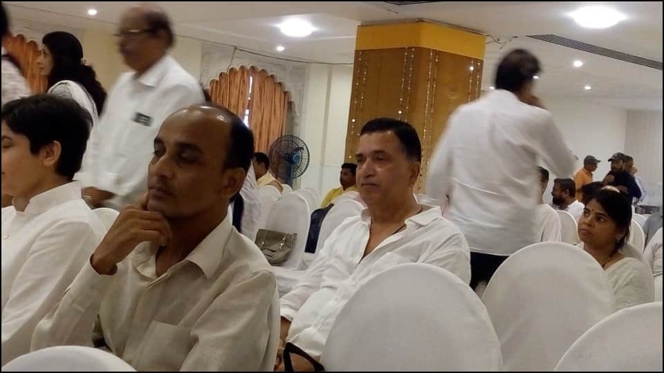 Veteran film stars gathered in KC Sharma prayer meeting remembered unwavering devotion to Krishna
