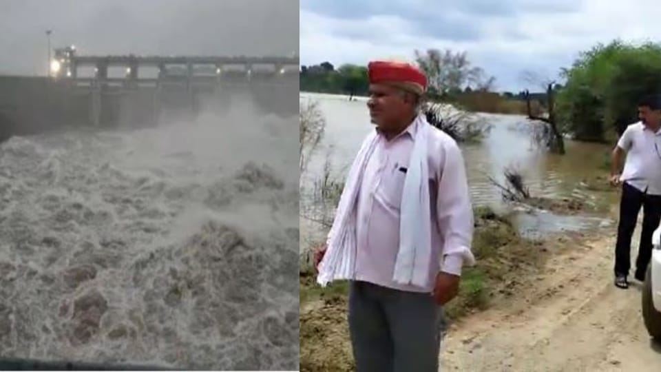 Flood Alert Amid Rising Water Level Of The Chambal River school closed In Agra District