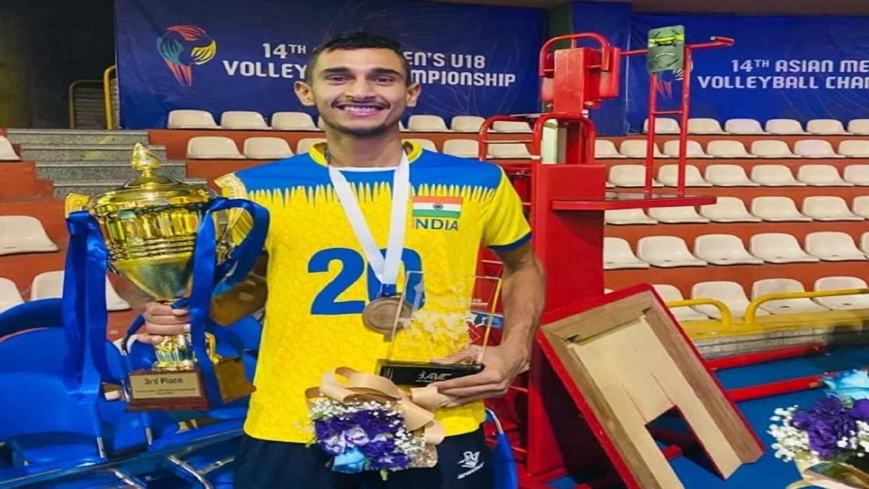 Asian Volleyball Championship: Team India won bronze medal in Iran, celebration atmosphere in western UP
