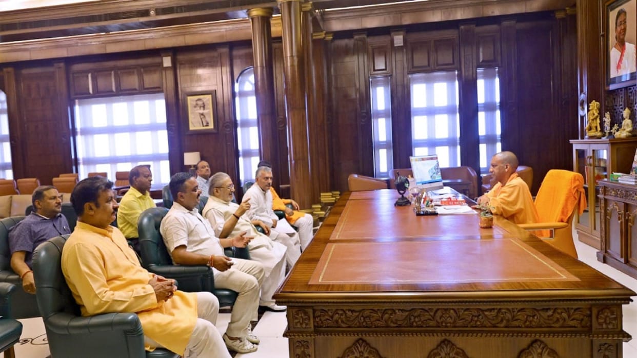Chief Minister Yogi Adityanath expressed concern over a disease named Lumpi