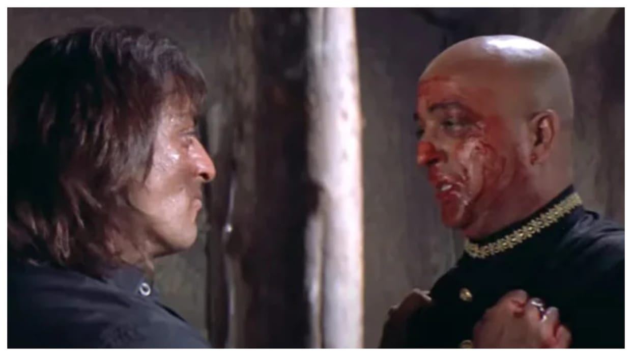 Sanjay Dutt Madhuri Dixit Khalnayak movie Villain Pramod Moutho latest look photo viral on social media