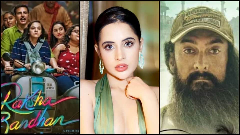 Urfi Javed has made fun of Akshay Kumar's film Rakshabandhan and given this statement for Lal Singh Chaddha