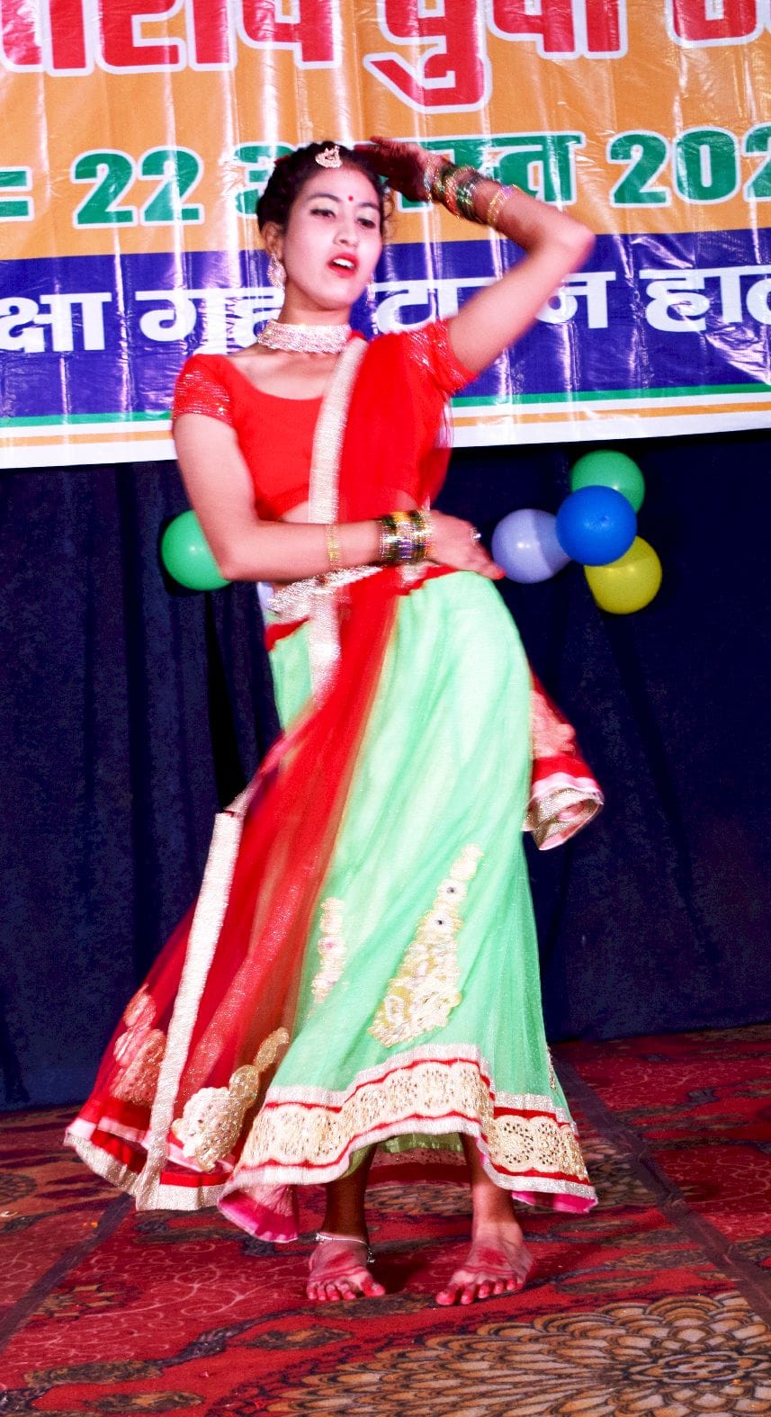 Arpit was the first in classical singing solo and Anurag in solo acting