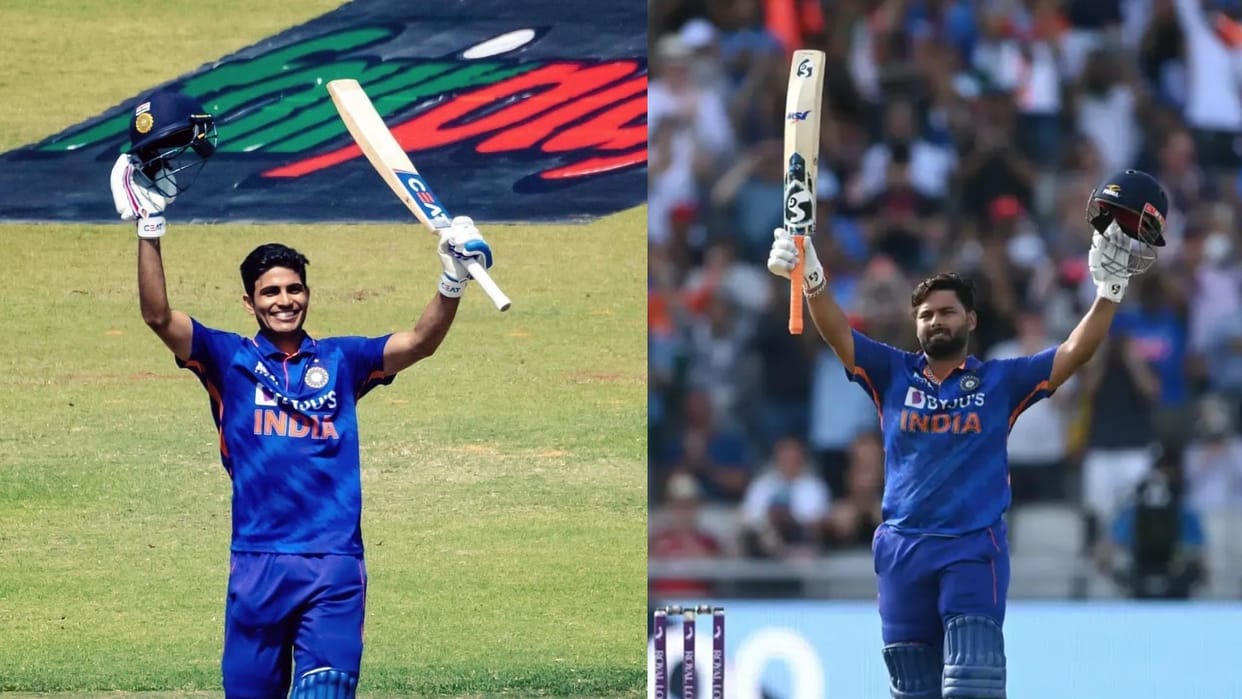 Rishabh Pant asks Yuvraj Singh on Shubman Gill Century Paaji Asa kya samjhaya isko maan he nahi rha
