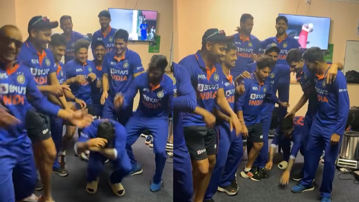 Team India Dance Video on Kala Chasma song after clean sweep against Zimbabwe