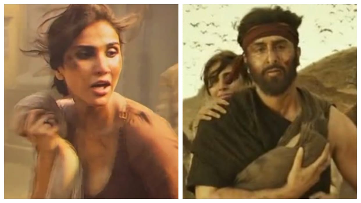 Netizens reacting on Ranbir Kapoor Vaani Kapoor fake baby in Shamshera movie