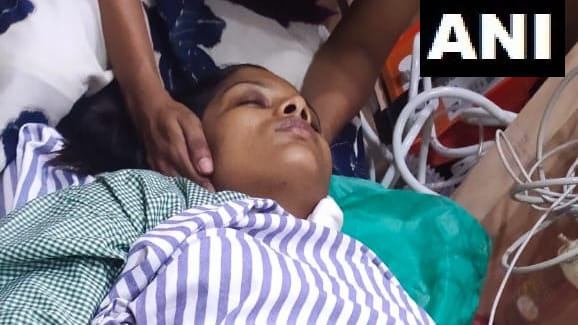 woman constable of Railway Protection Force was attacked by a male passenger