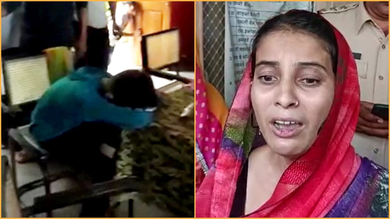teacher beaten Dalit student in Barmer child admitted in hospital