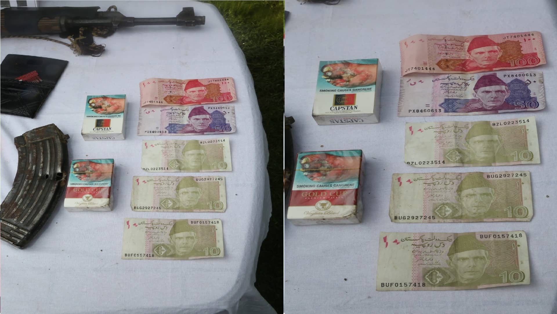 terrorists killed while infiltrating Nowshera sector of the Line of Control dead body recovered by army