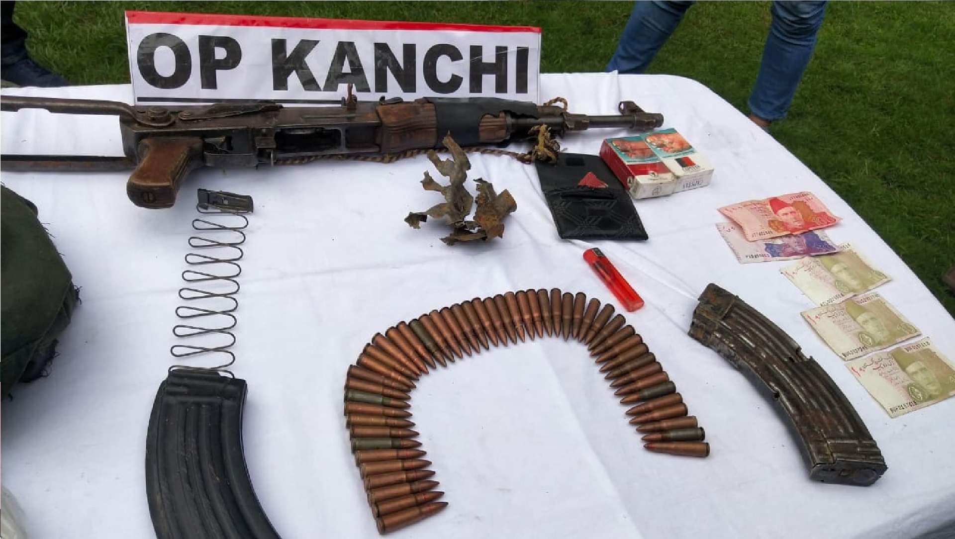 terrorists killed while infiltrating Nowshera sector of the Line of Control dead body recovered by army