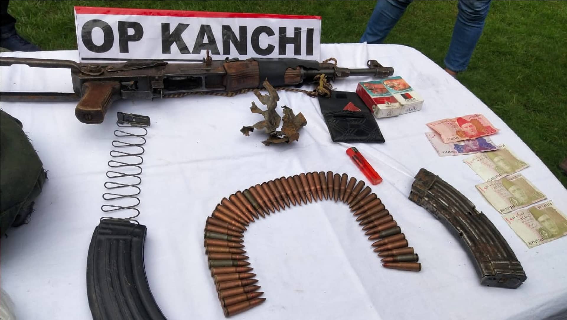 terrorists killed while infiltrating Nowshera sector of the Line of Control dead body recovered by army