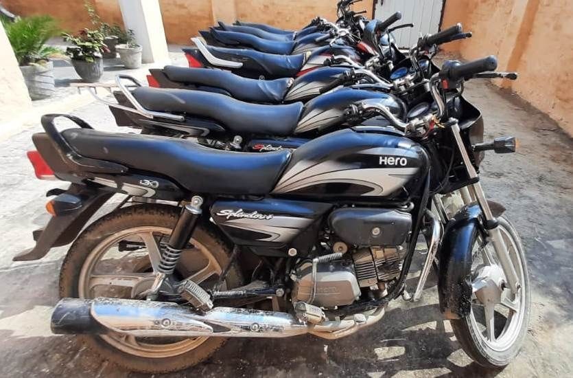 A youngster has been arrested with a stolen bike