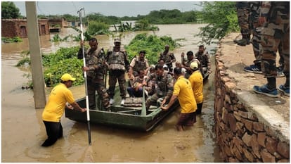 Flood Worsened In The Districts Of Kota Division Bundi Baran Jhalawar