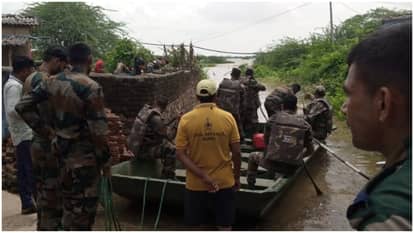 Flood Worsened In The Districts Of Kota Division Bundi Baran Jhalawar