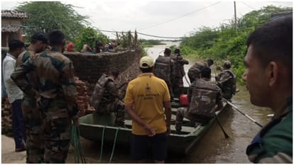 Flood Worsened In The Districts Of Kota Division Bundi Baran Jhalawar
