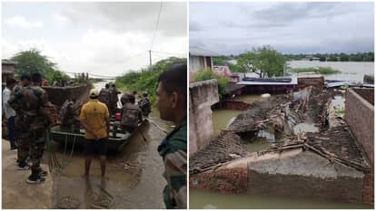 Flood Worsened In The Districts Of Kota Division Bundi Baran Jhalawar