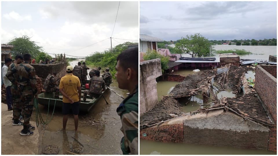 Flood Worsened In The Districts Of Kota Division Bundi Baran Jhalawar