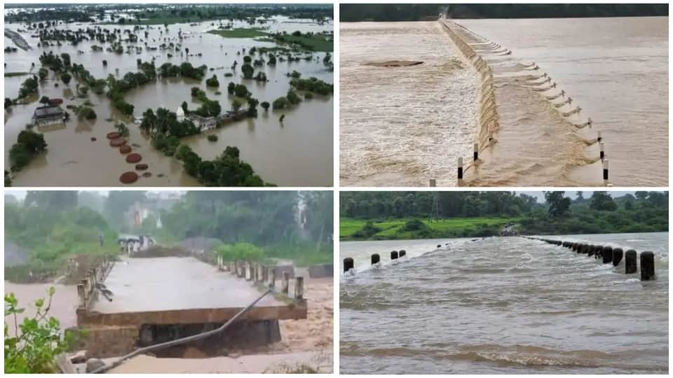 Flood In Many Districts Of Rajasthan See Devastation Of Rain In pictures