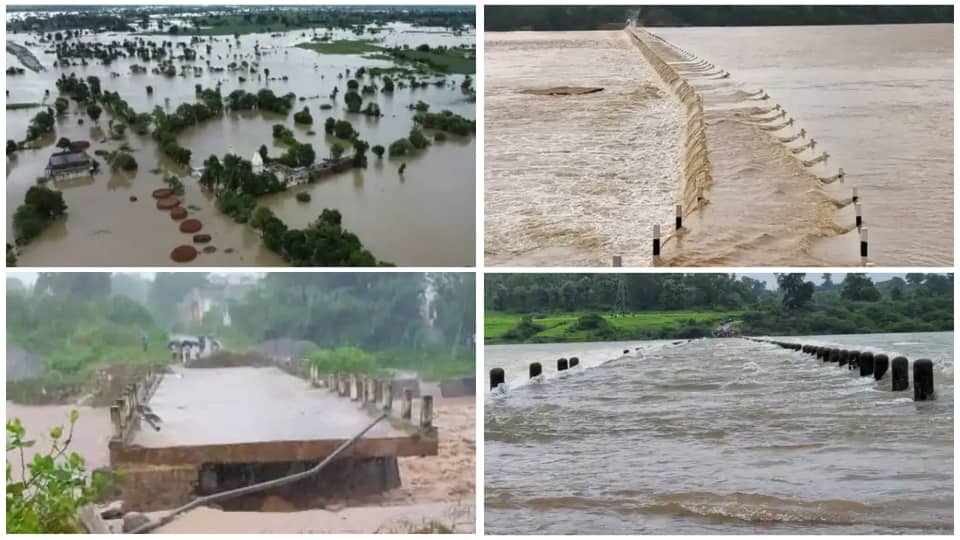 Flood In Many Districts Of Rajasthan See Devastation Of Rain In pictures