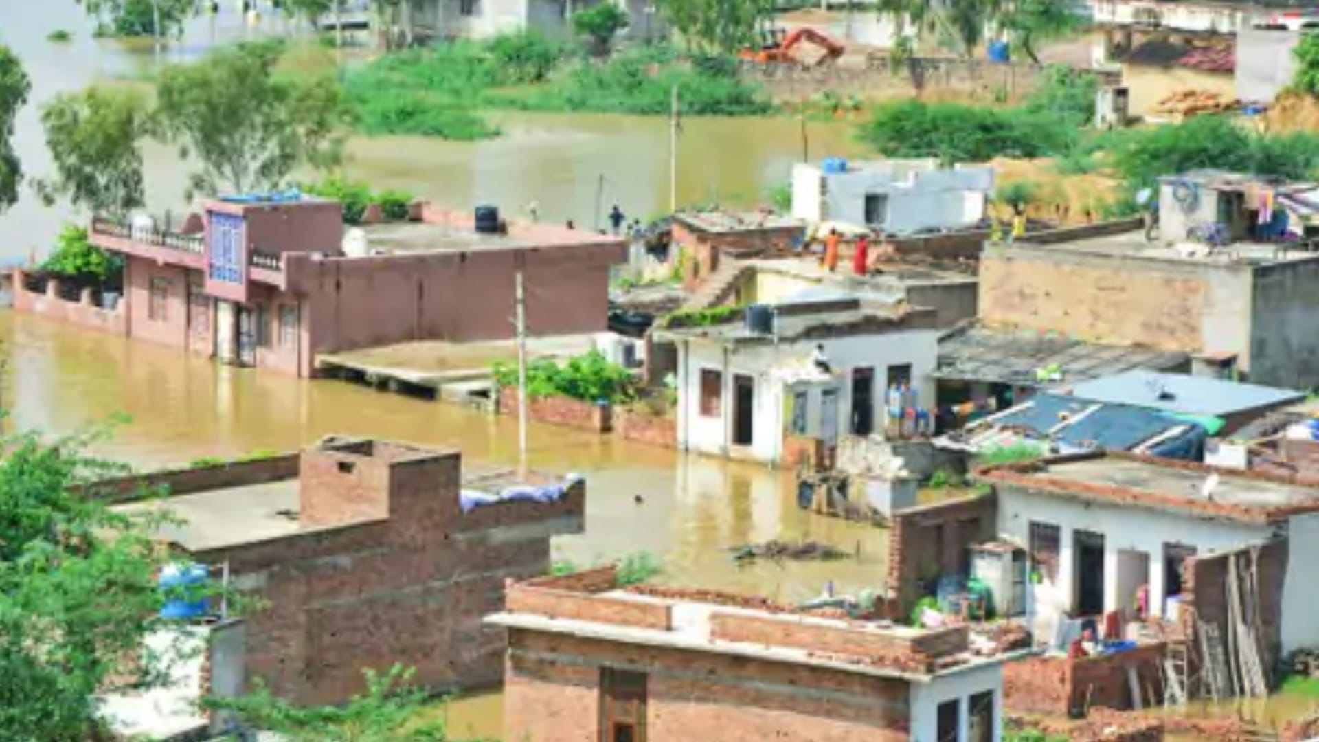 flood in Rajasthan Heavy rain NDRF SDRF doing rescue