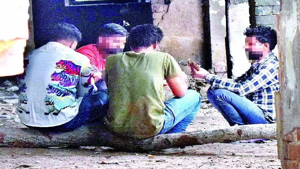 Misbehavior with forest inspector for stopping him from gambling