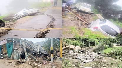 Himachal Weather, heavy Rain continues to wreak havoc in Himachal, bridge shed in Churah, 147 roads stalled in