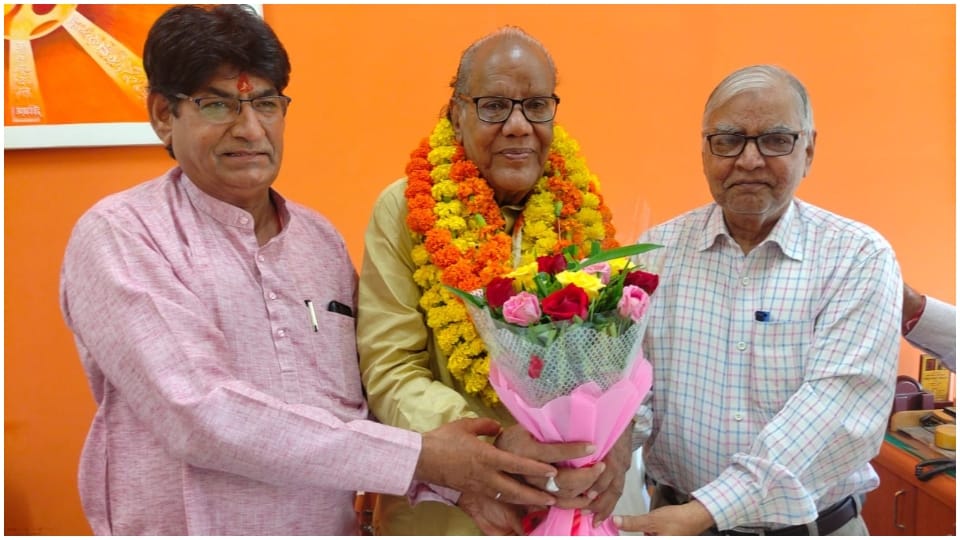 Ikram Rajasthani Took Over Charge Of Nehru Bal Sahitya Akademi Jaipur