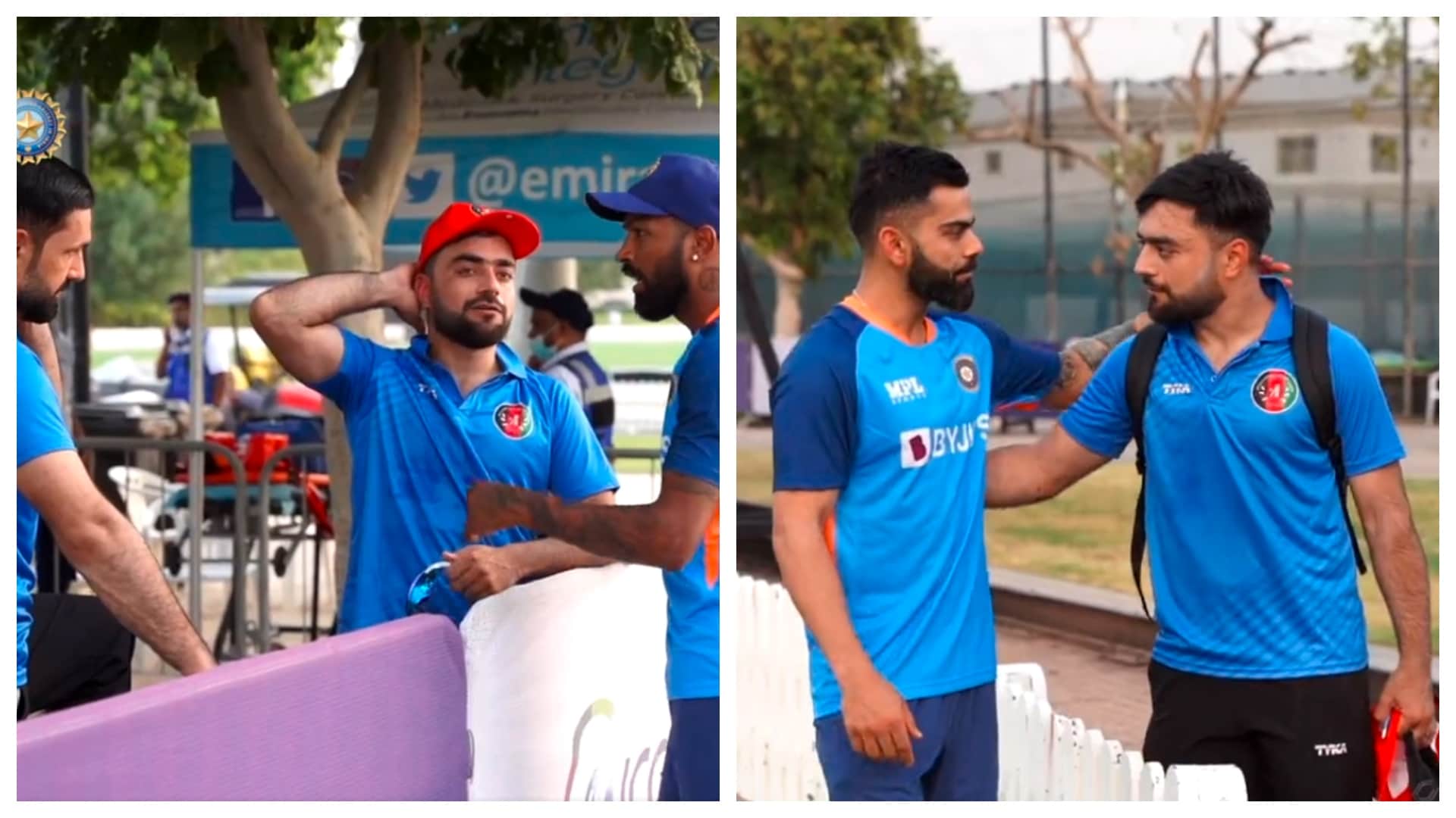 IND vs PAK Asia cup Virat Kohli met Babar Azam India started preparations under Laxman coaching watch video